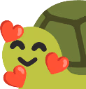 CERSmilingTurtleWith3Hearts emote