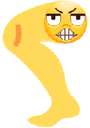 leg_grimace emote