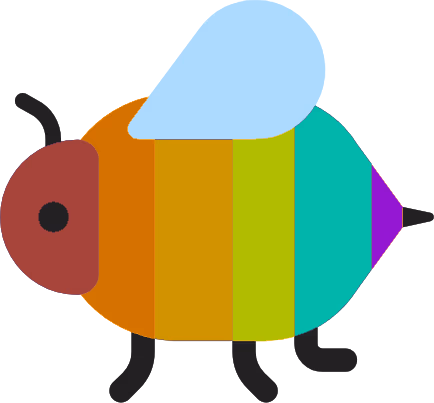 Rainbow_bee emote