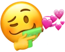 love_gun emoji