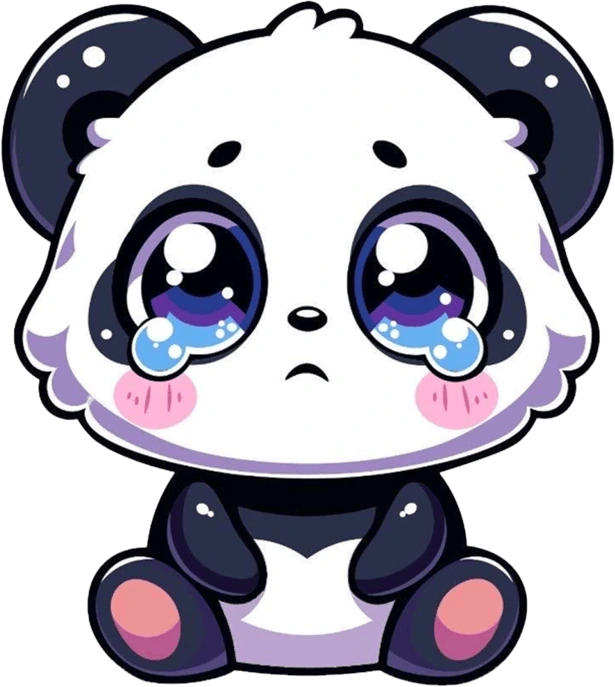CutePandaCry emote