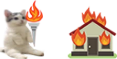 catsittingverycomfortableandcommitingarson emote