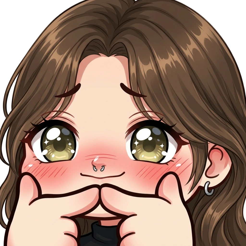 charlie_shy_fingers sticker