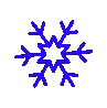 Darkbluesnowflake emote