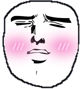 yaranaikaGasmBlush emote