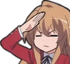 TaigaSalute emote