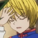 kurapika_fcepalm emoji