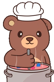 cookingbearish emote