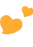 OrangeFlyHearts emote