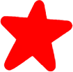 lightredstar emote
