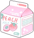 PeachMilk emote