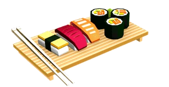 SushiTraySpin emote