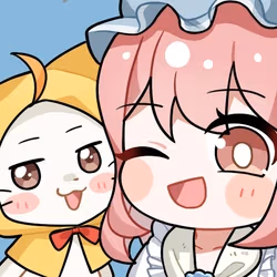 NikkiMomoClick emote