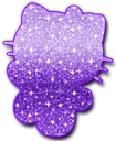 HelloKittySparklePurple emoji
