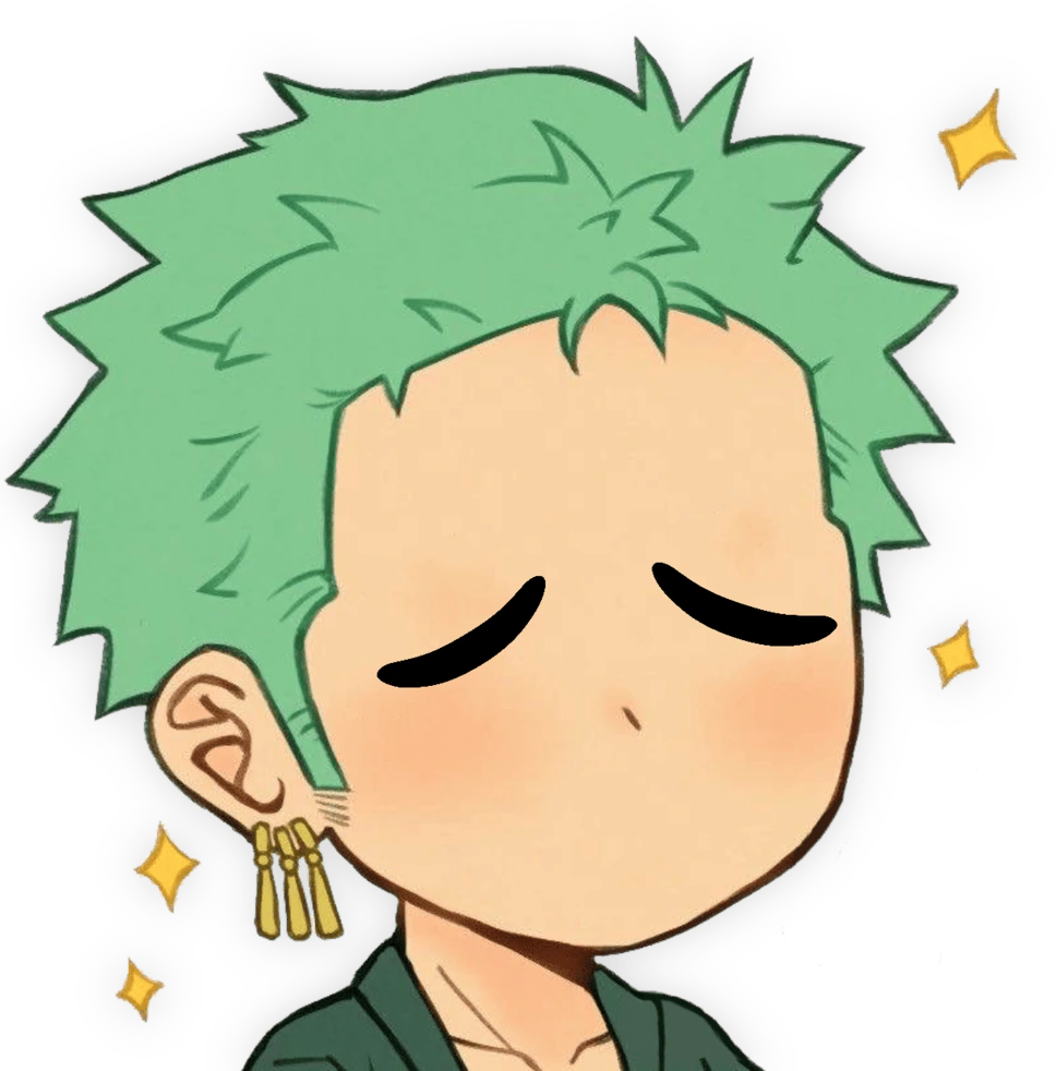Zoro_Sad emote
