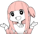 AkaneShrug emote