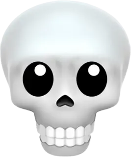 CuteSkull emote