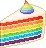 RainbowCake emote
