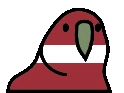 latviaParrot emote