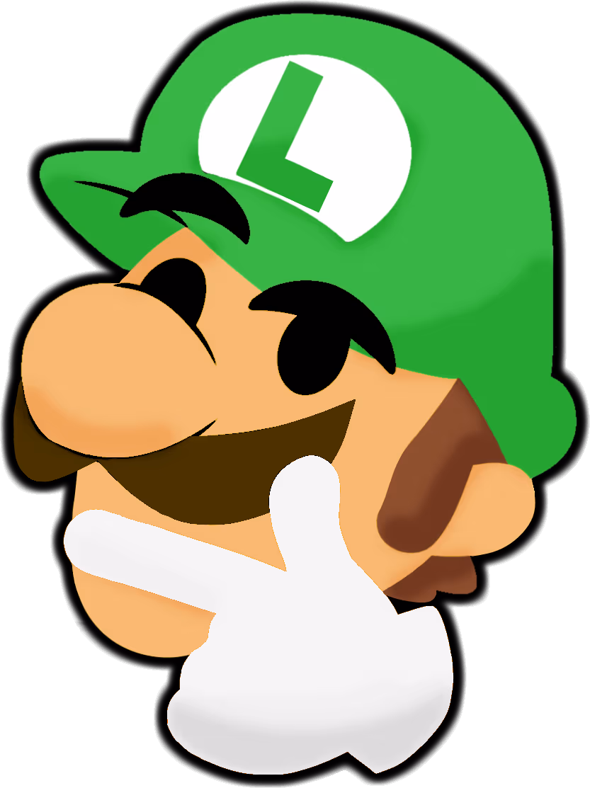 luigi_thonk emote