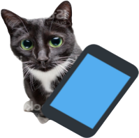 phonecat static emote