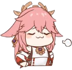 YaeMiko_Relaxed emote