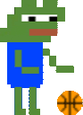 pepeBallin animated emote