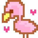 PinkFlamingo emote