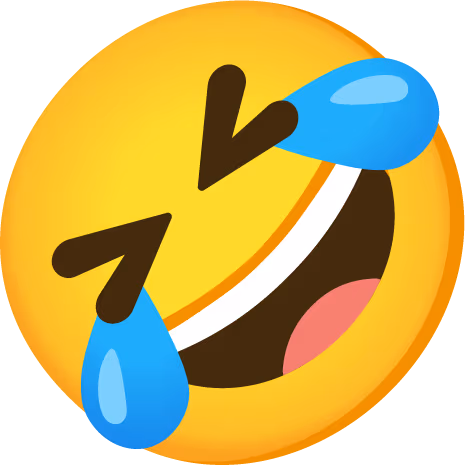 RollingontheFloorLaughingEmoji emote
