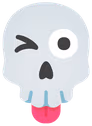 sillyskull emote