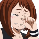 OchakoCryingWithoutHerPhone emote