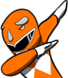 OrangeDab emote