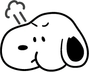 snoopy_pout emote