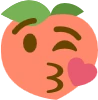 peach_kiss emote