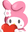 MyMelodyHeart emote