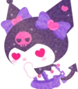 kuromi_cute emote