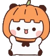 PandaPumpkin emote