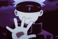 gojoHi emote