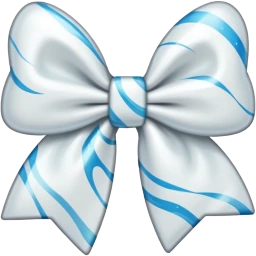 Whitebluemarblebow emote