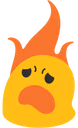 blobonfire emote