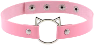 Pinkcatchoker emote