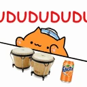 fanta_dududu_bongo_cat emote