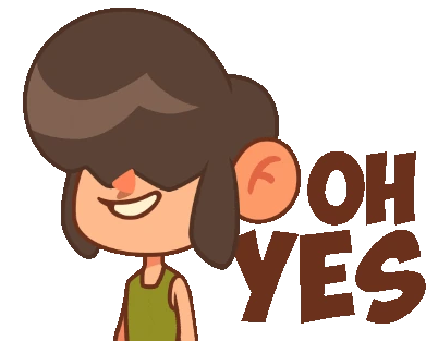 Tupete animated emote