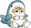 CatSharkShy static emote