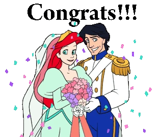 ArielCongrats emote
