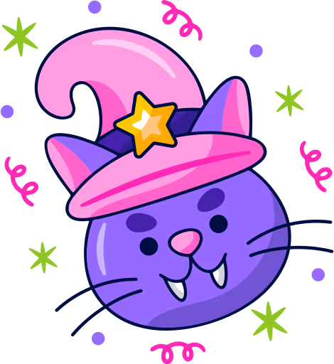 WitchCat emote