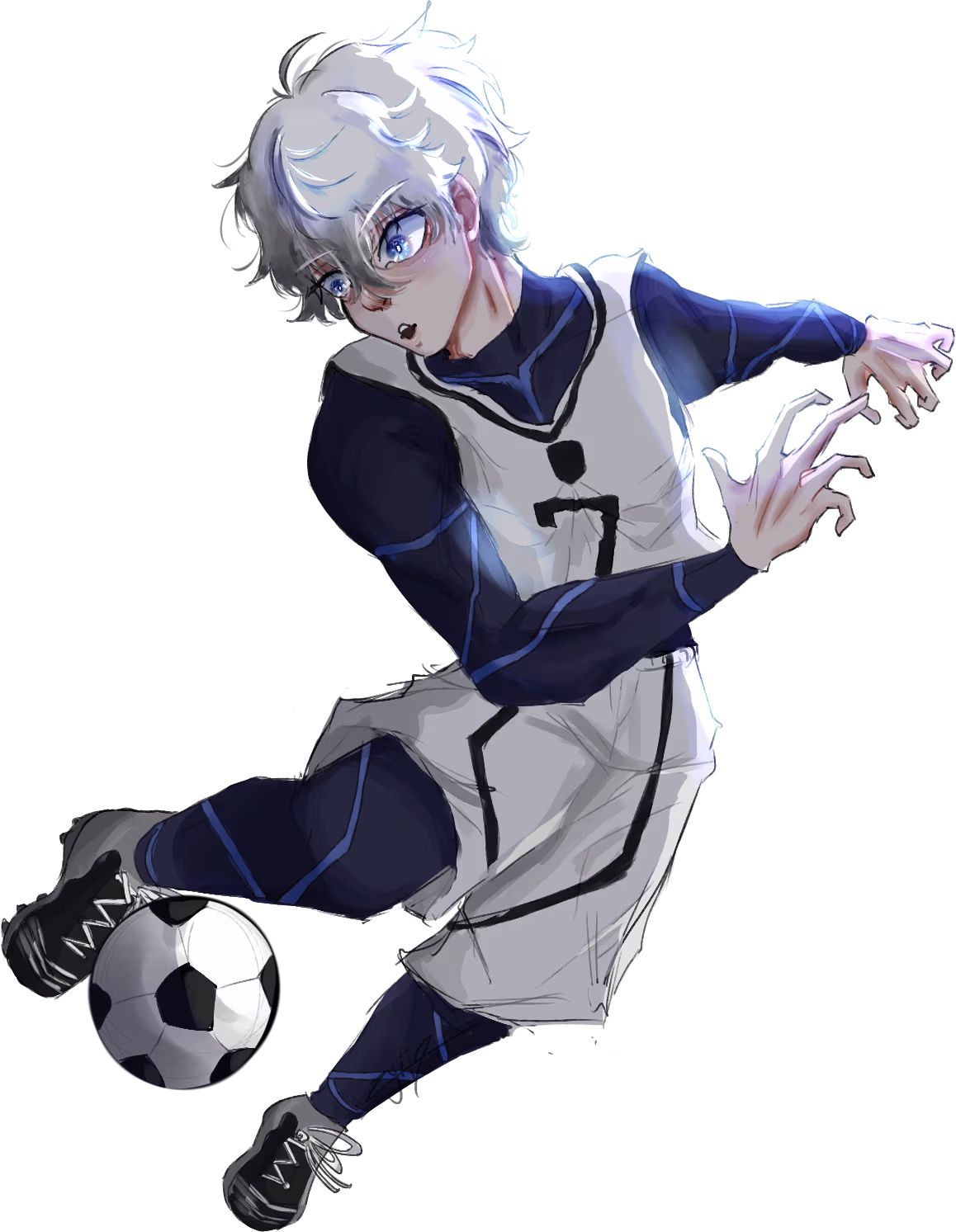 4bluelock emote