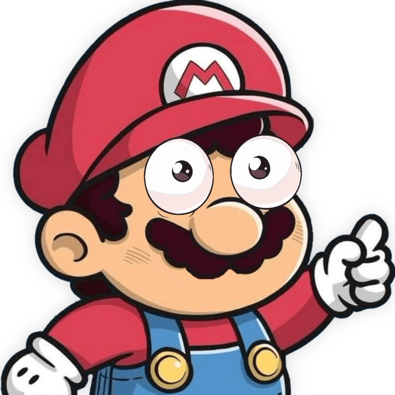 Mario_Stare emote