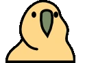 middleParrot emote