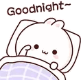bunnyGoodNight animated emote